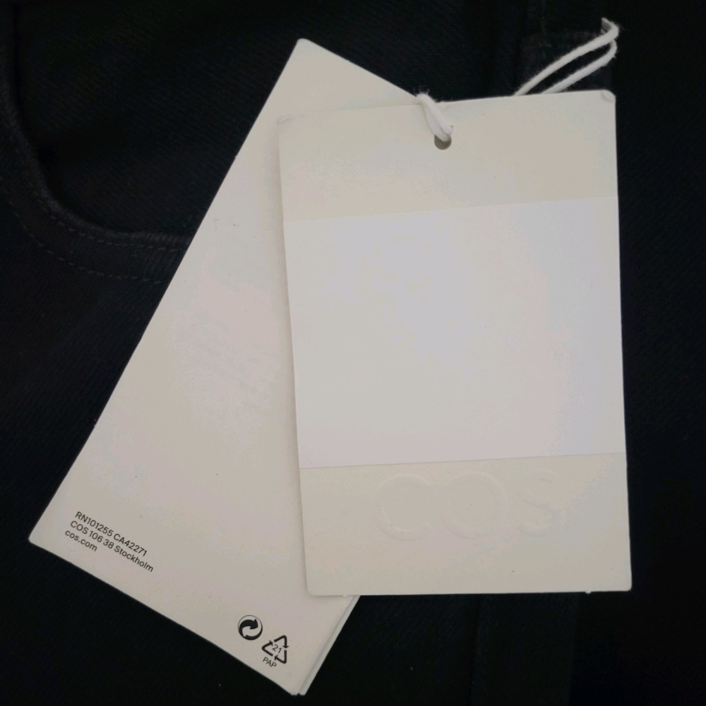 COS Men's Black Jeans 28X32 NWT Preppy Minimal Neutral Button Fly $135 - Picture 10 of 11